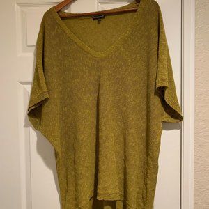 Eileen Fisher V-Neck Short Sleeve Sweater